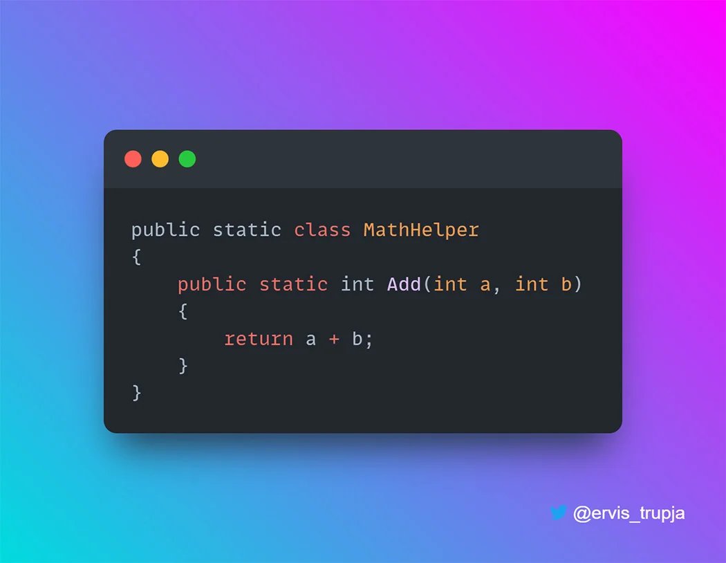 Static vs Non-Static Classes in C#